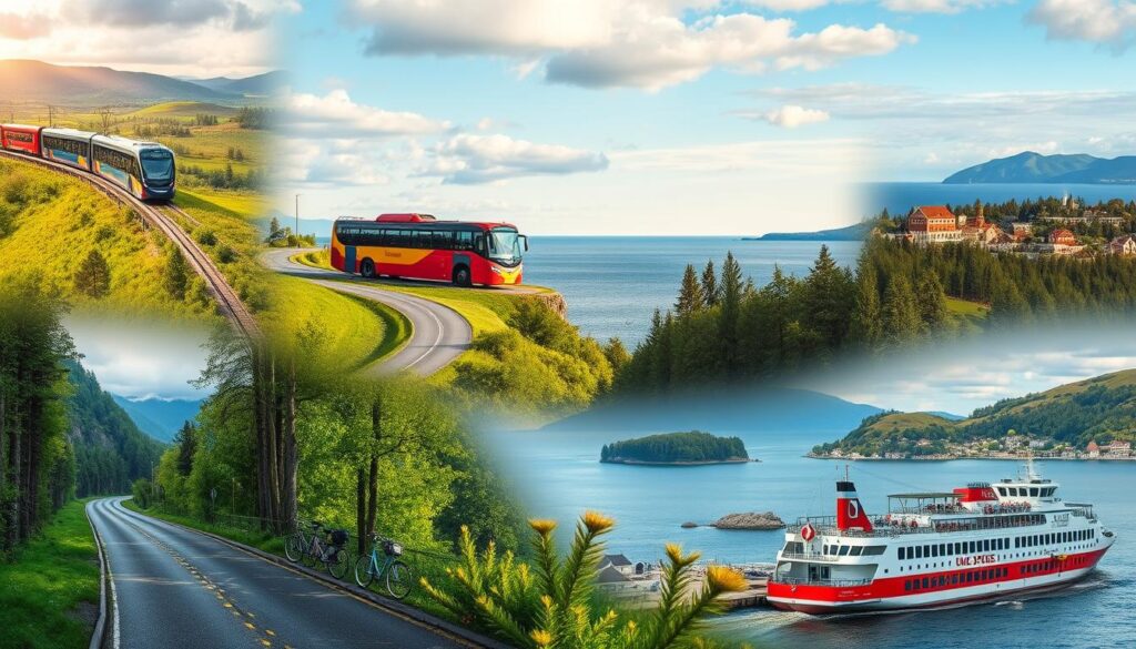 Transportmöglichkeiten in Schweden