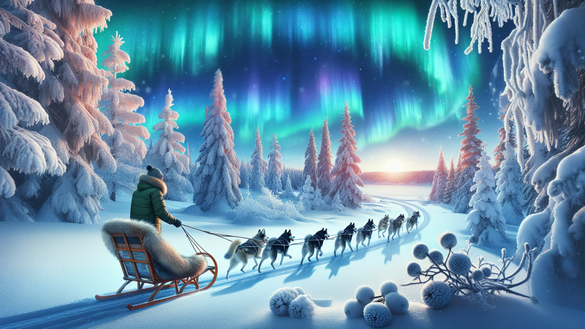 Mit dem Hundeschlitten durch Schwedens Winterwunderwelt Mit dem Hundeschlitten durch Schwedens Winterwunderwelt