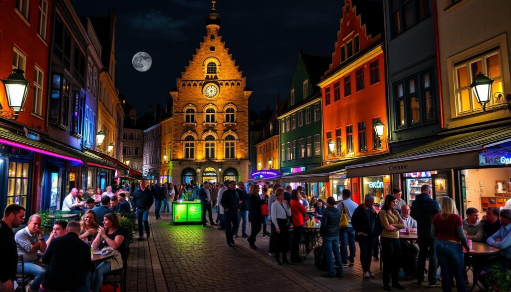 Malmö Altstadt Nachtleben