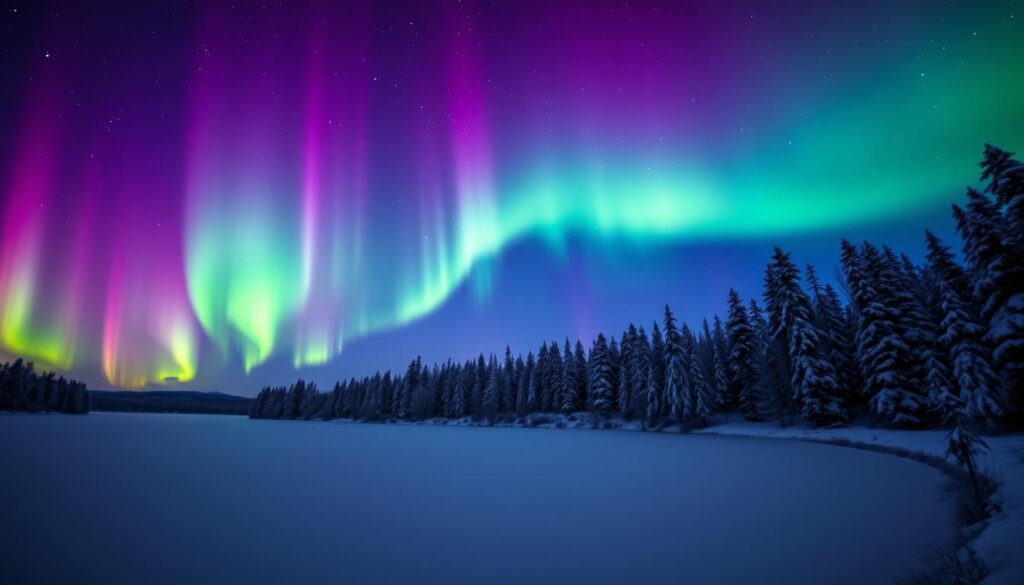 Nordlichter in Schweden