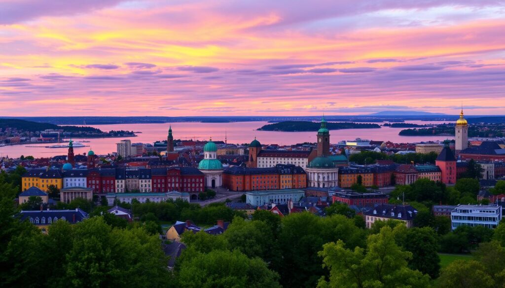 Stockholm Stadtpanorama