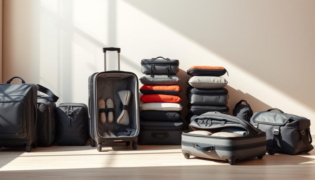 Gepäckorganisation für Reisen