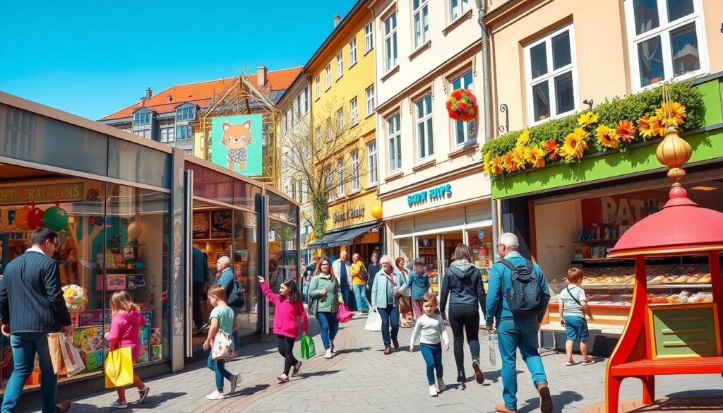 Kinderfreundliches Einkaufserlebnis in Stockholm