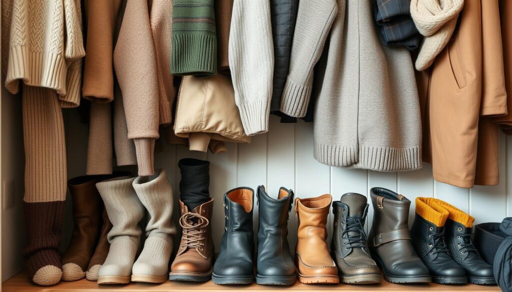 Kleidung und Schuhe für Schweden