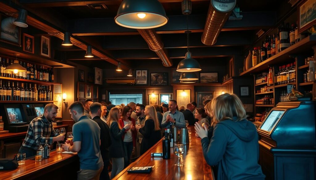 Schwedische Bar Trinkgeld Kultur