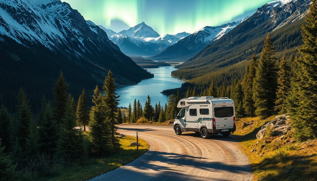 Wohnmobil-Tour durch Norrland Schweden