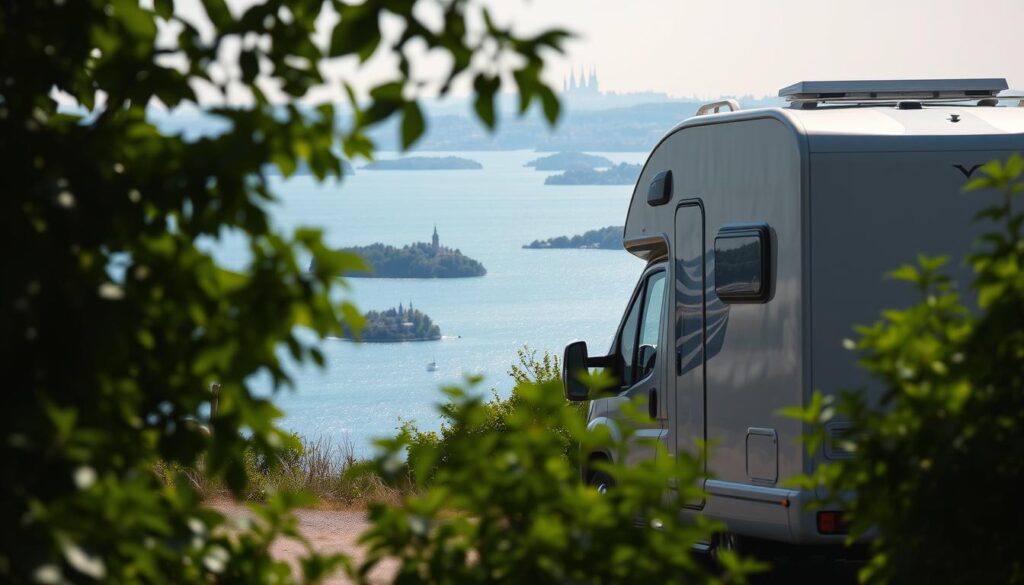 Wohnmobil in Stockholm