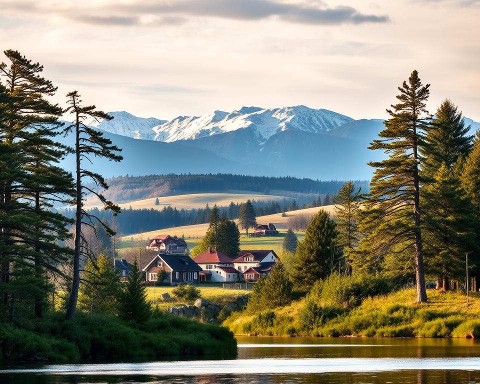 Angelregionen Schweden Landschaft Angelregionen Schweden Landschaft