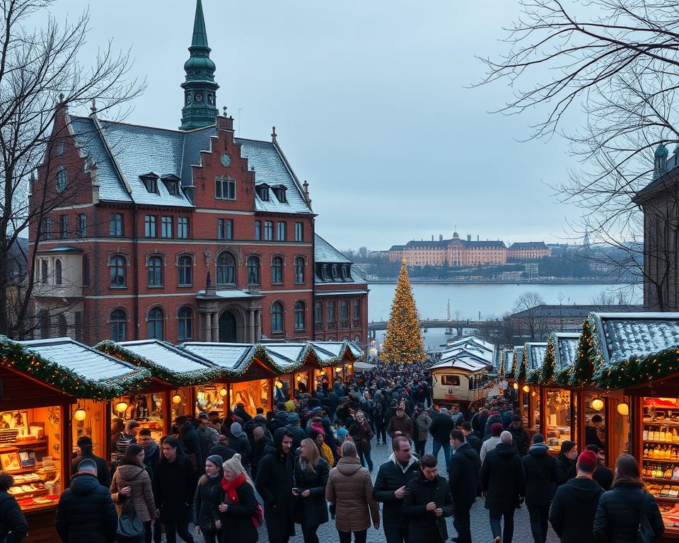 Anreise Stockholm Weihnachtsmarkt