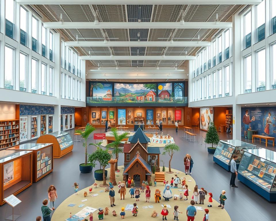 Ausstellungsbereiche Astrid Lindgren Museum