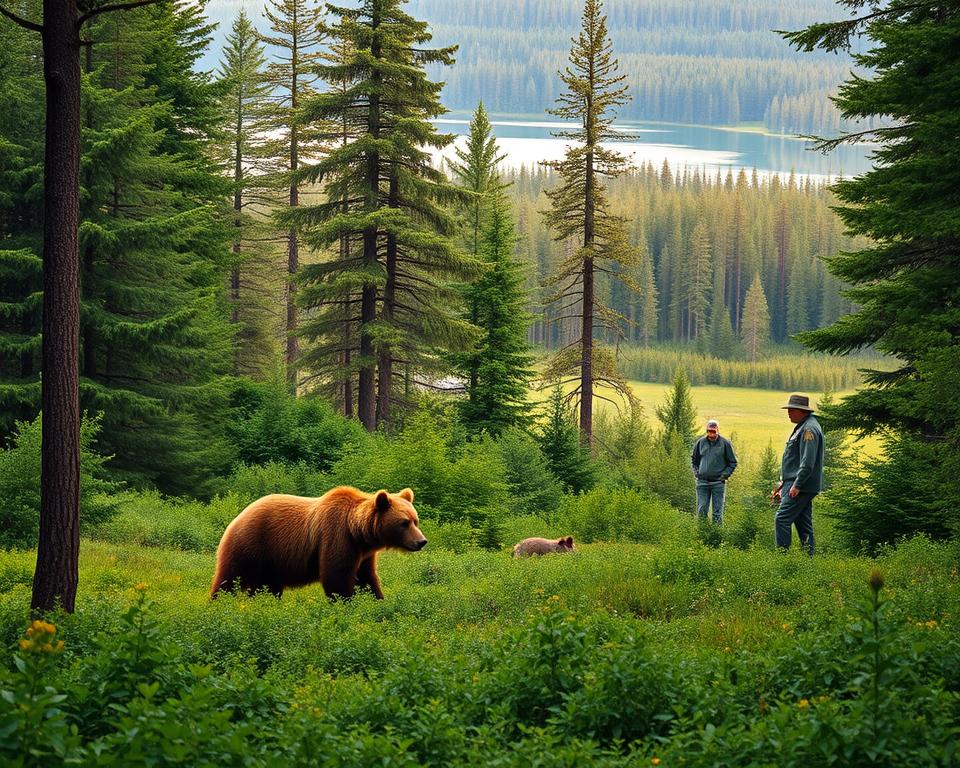 Bärenmanagement in Schweden