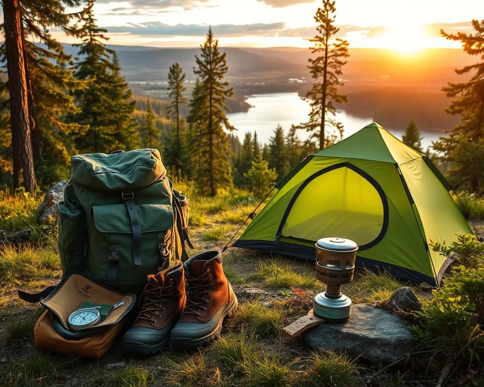 Camping Ausrüstung Schweden Vorbereitung