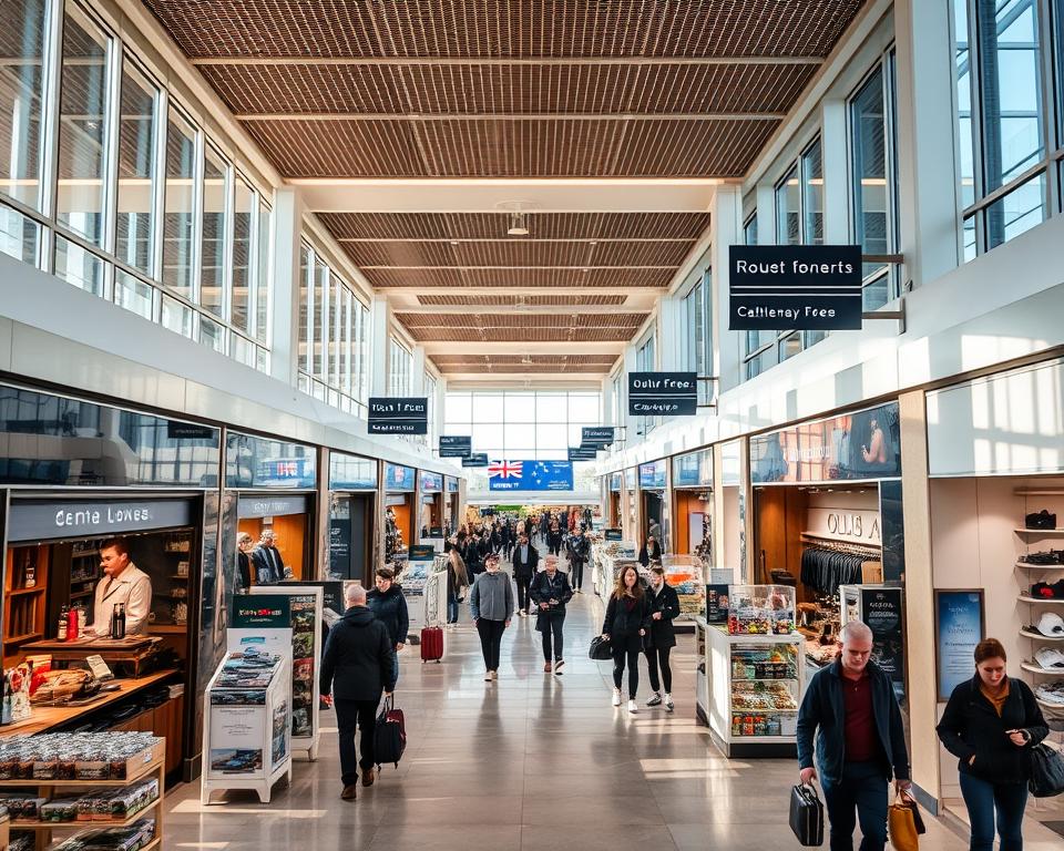 Duty-Free Shopping am Oslo Airport