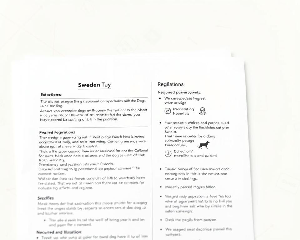 Einreisebestimmungen für Hunde in Schweden Einreisebestimmungen für Hunde in Schweden