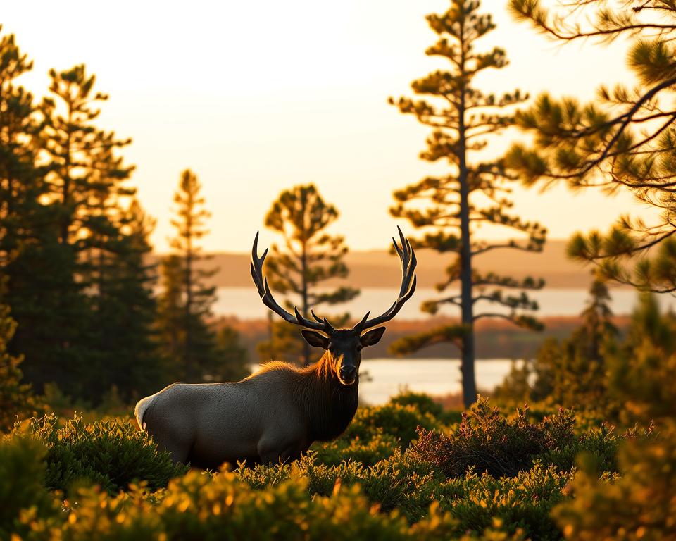 Elchbeobachtung Jahreszeit Schweden