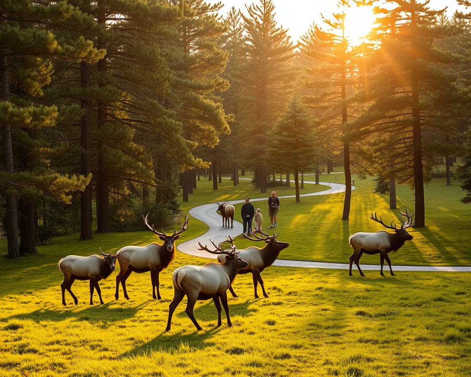 Elchpark Erlebnisse in Schweden