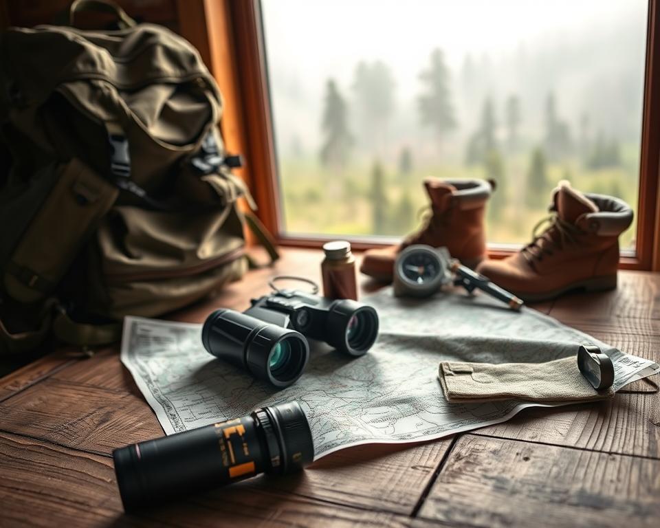 Elchwanderung Ausrüstung Vorbereitung