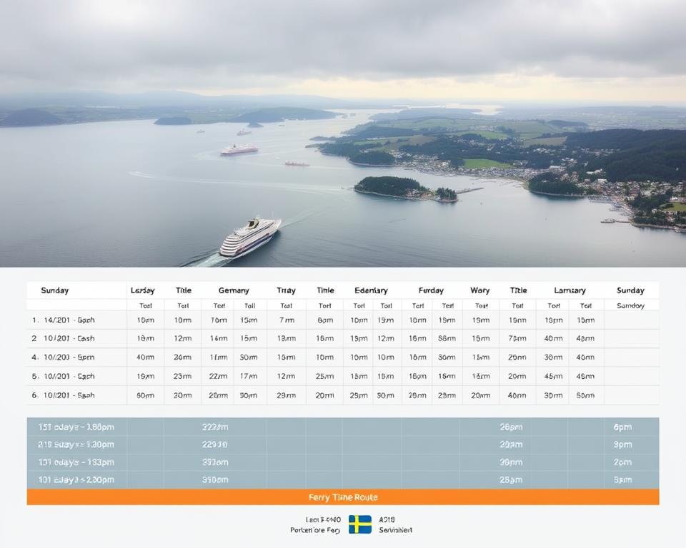 Fährfahrpläne Deutschland-Schweden Überblick Fährfahrpläne Deutschland-Schweden Überblick