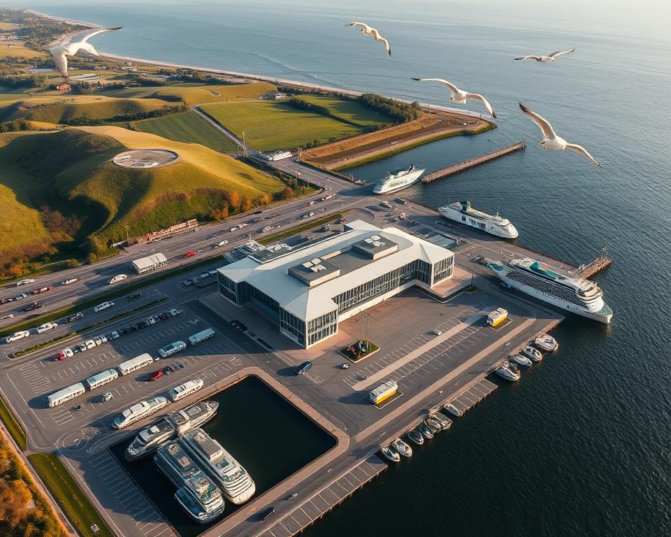 Fährterminal Puttgarden Übersicht