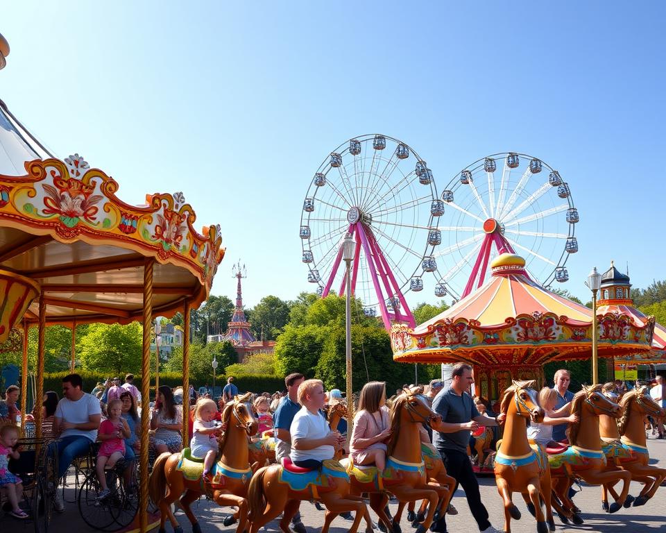 Familienfreundliche Fahrgeschäfte Liseberg