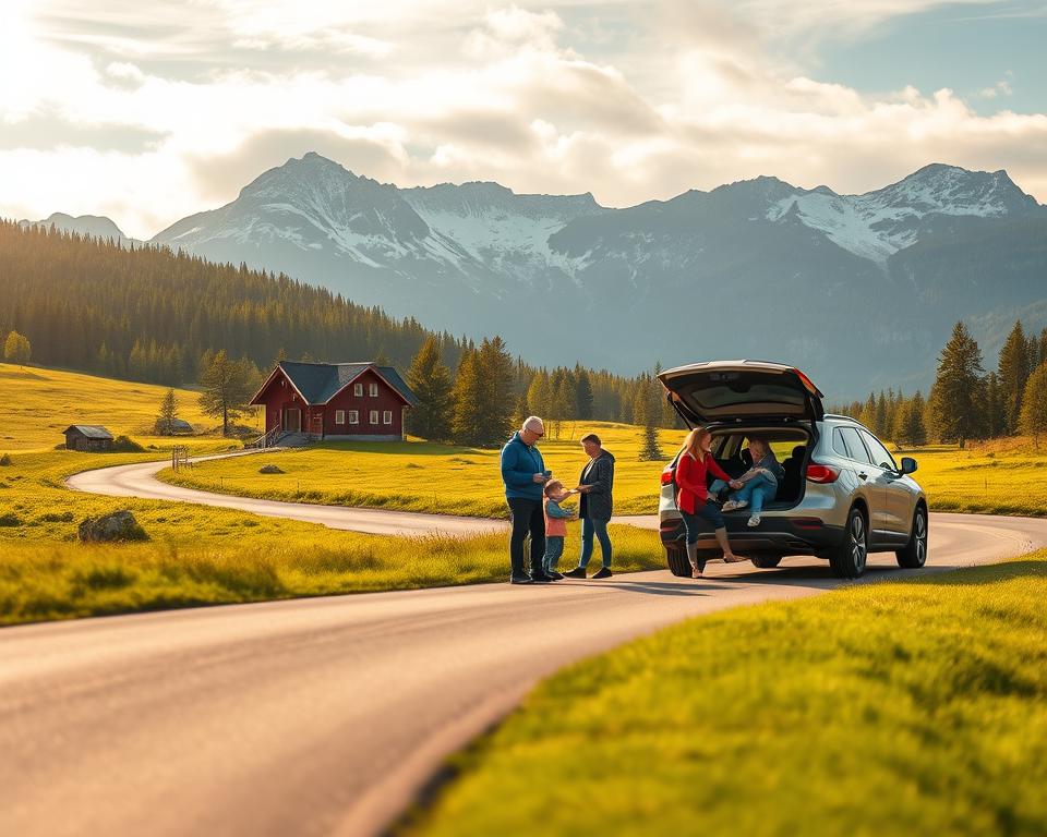 Familienreise Schweden Transportoptionen