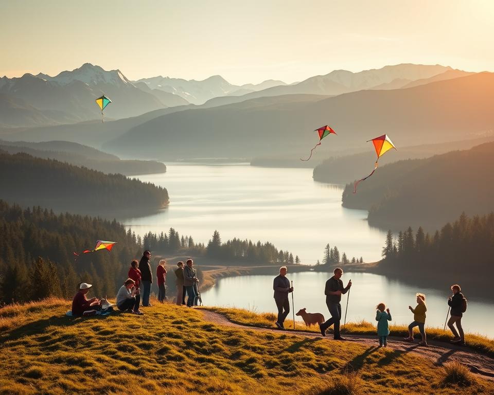 Freizeitaktivitäten in Schweden