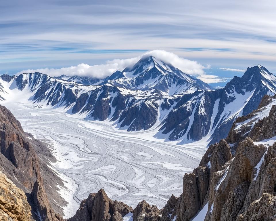 Geologische Formation des Kebnekaise