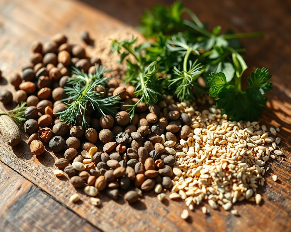 Gewürze für Graved Lachs