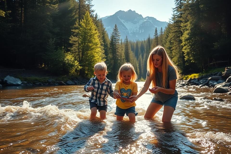 Goldwaschen mit Kindern in Schweden – Ein Abenteuer