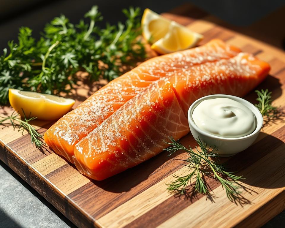 Graved Lachs Zubereitung