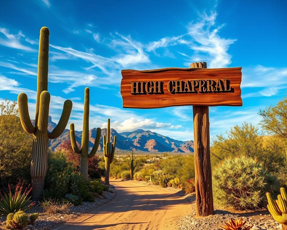 High Chaparral Anreise Wegweiser