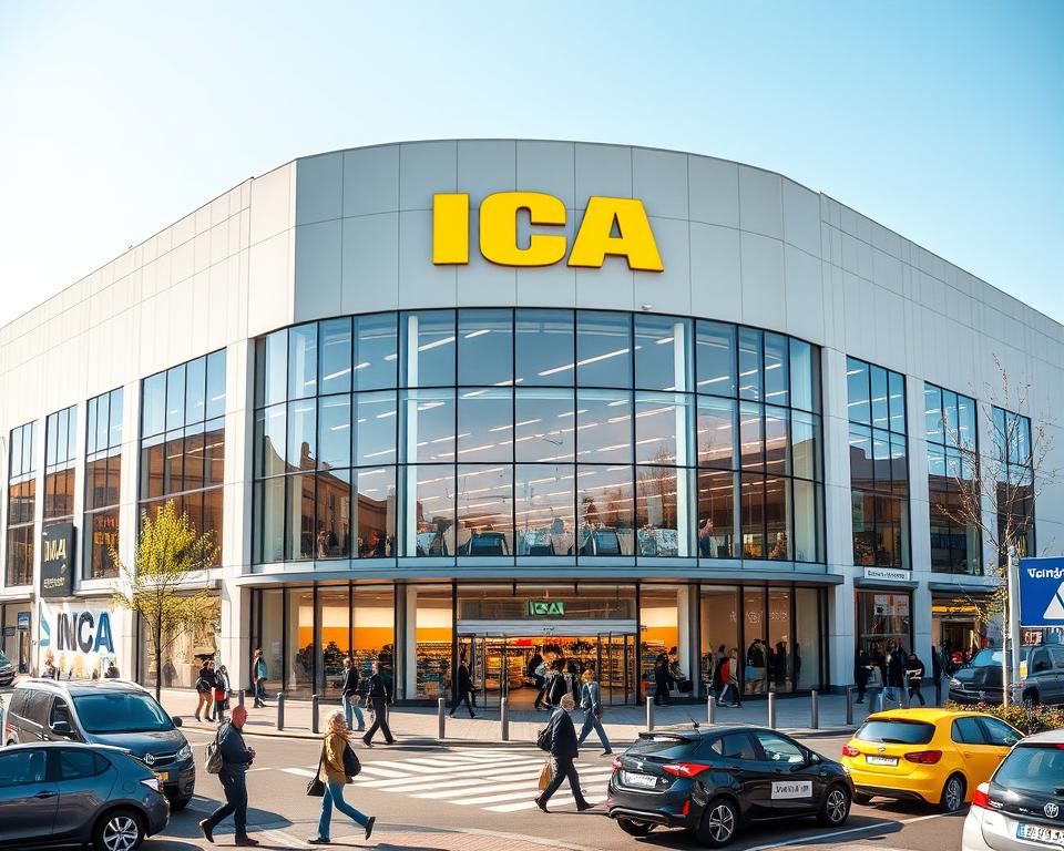 ICA Maxi Filialen in schwedischen Städten