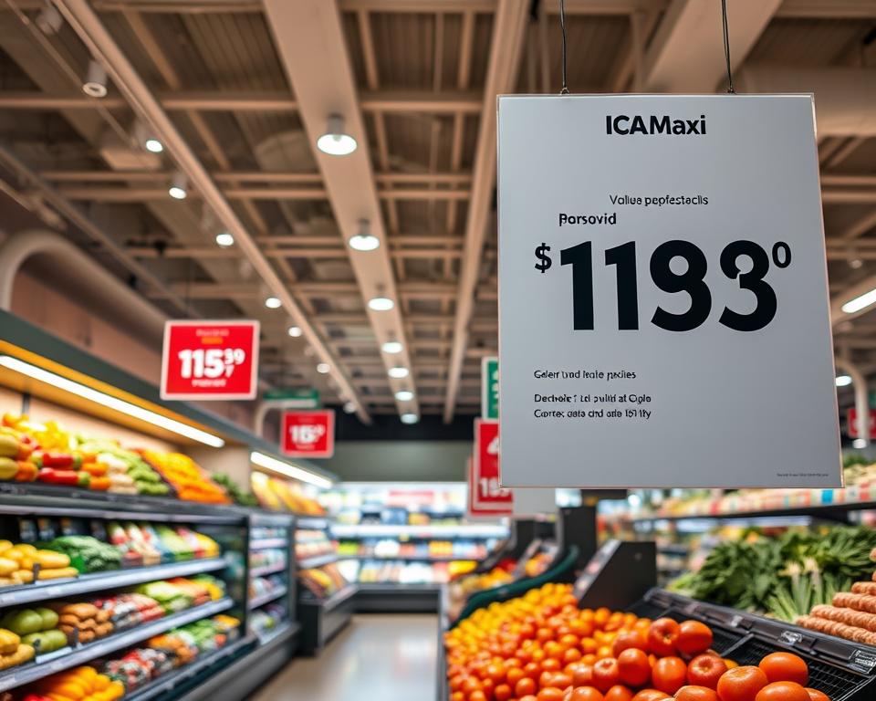 ICA Maxi Preisgestaltung und Rabatte