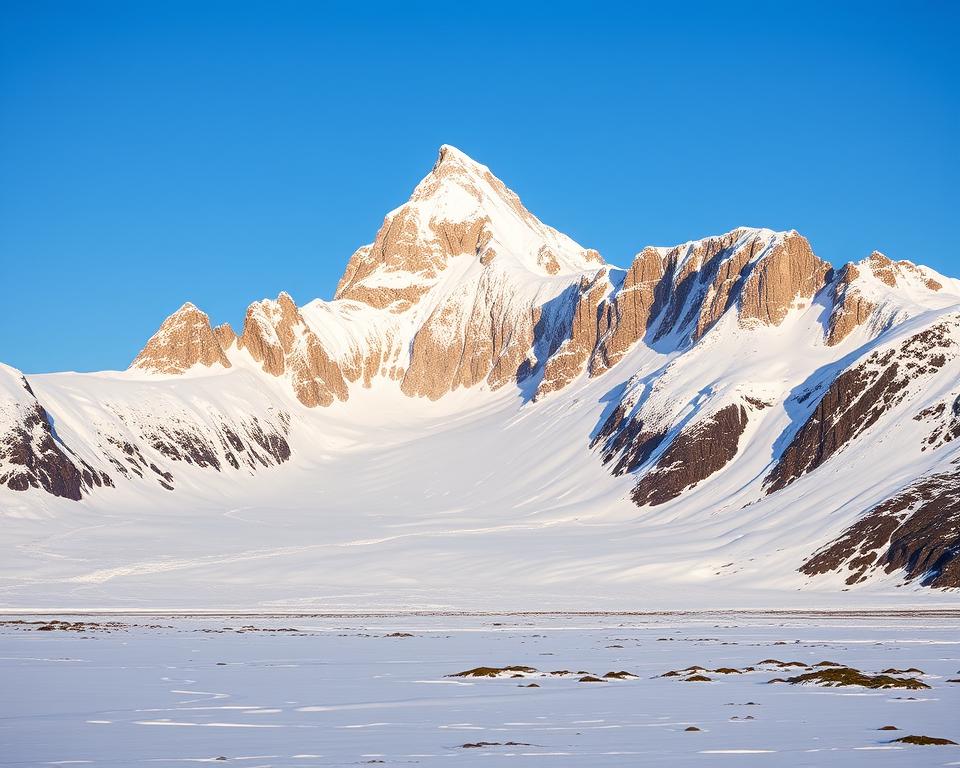 Kebnekaise Bergmassiv Gipfel