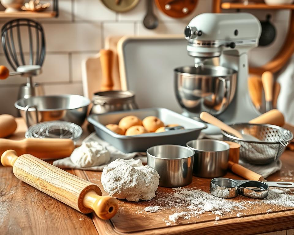 Küchengeräte für Kanelbulle Zubereitung