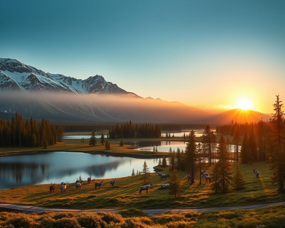 Lappland Natur Wildnis Schweden