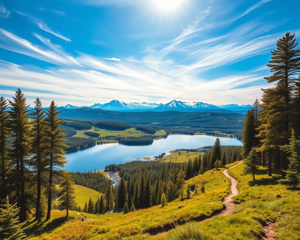 Naturlandschaft in Mittelschweden