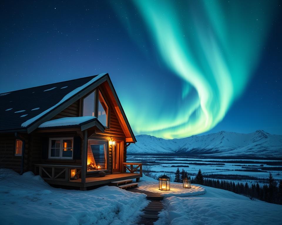 Nordlicht Unterkünfte in Schweden