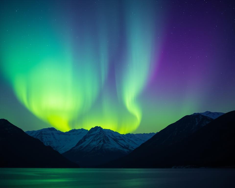 Nordlichter in Schweden Regionen