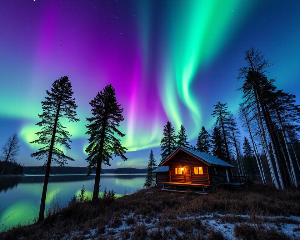 Nordlichter in Schweden Reisezeit