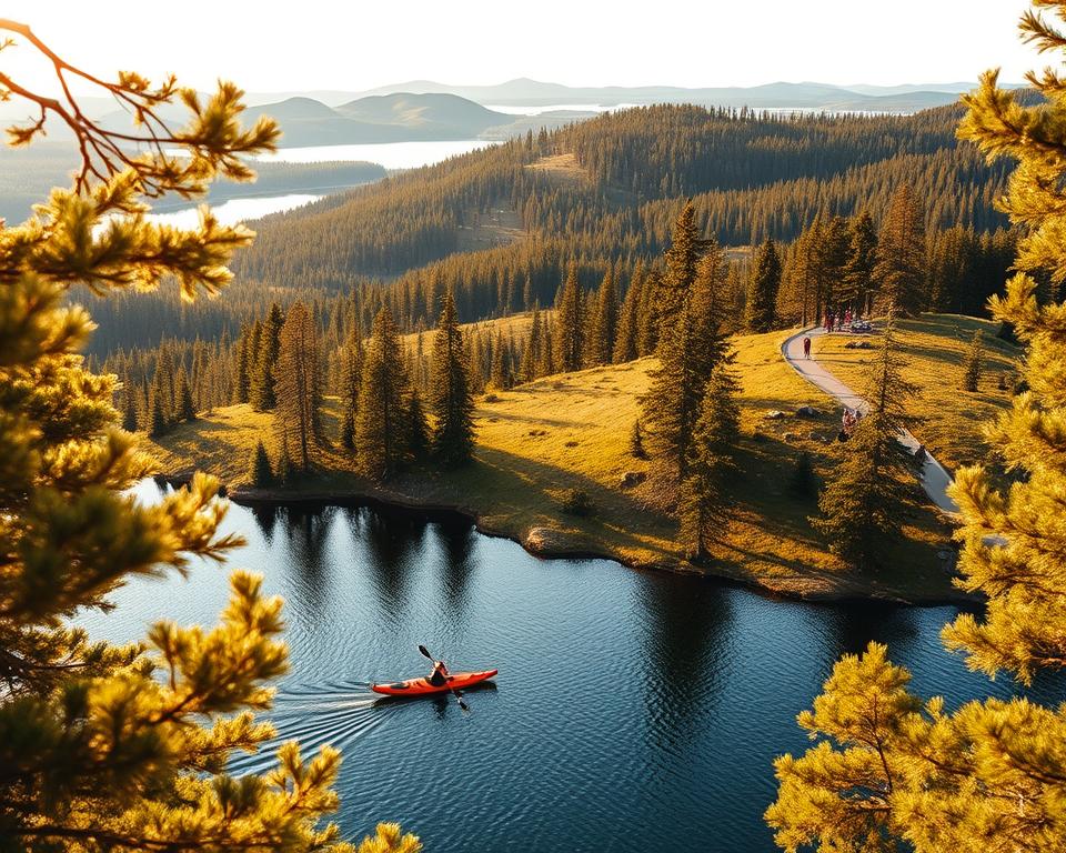 Outdoor-Aktivitäten in Schweden