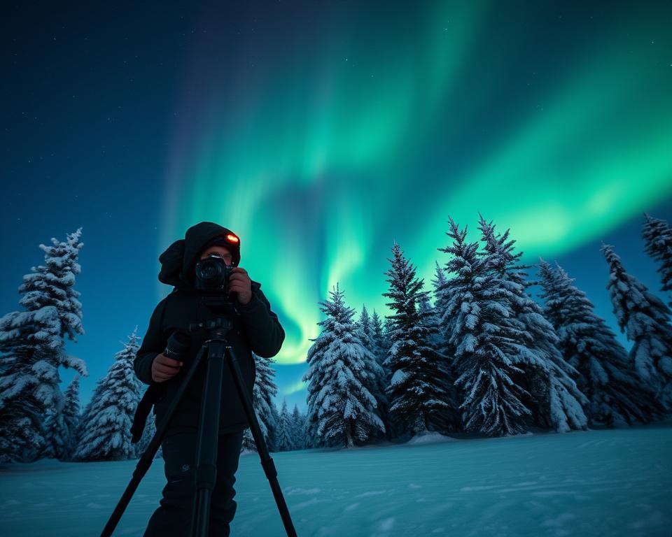 Polarlicht-Fotografie Ausrüstung