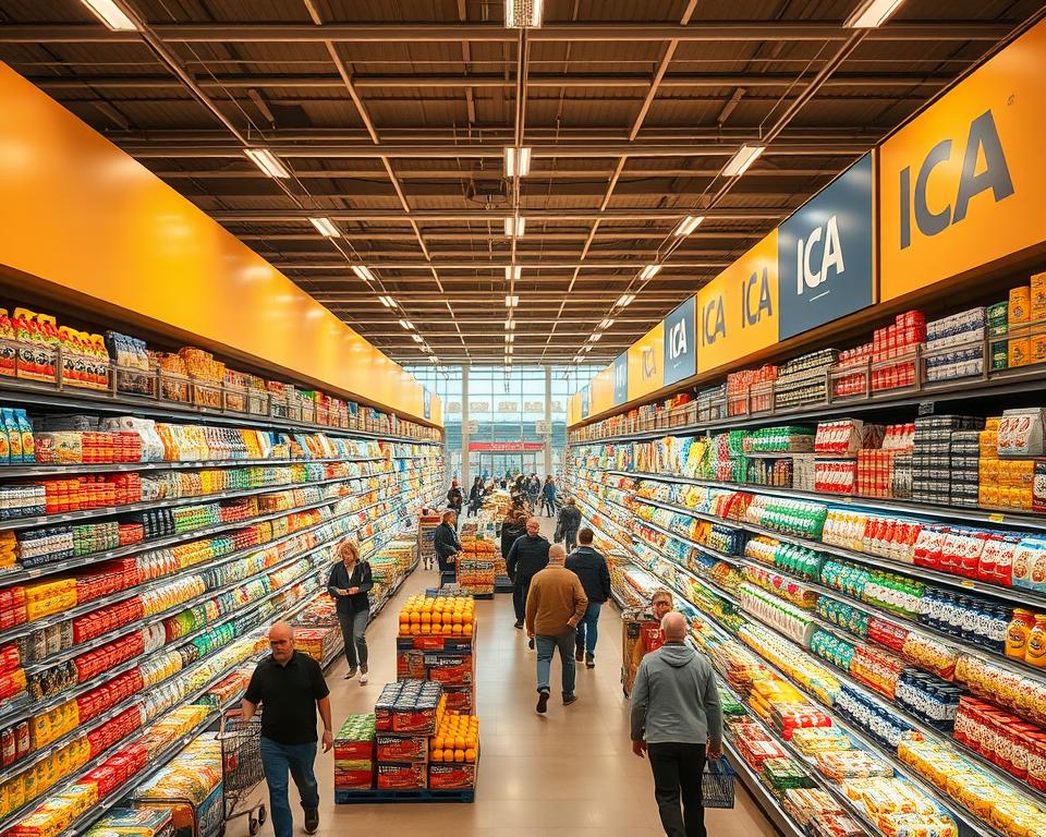 Produktvielfalt bei ICA Maxi