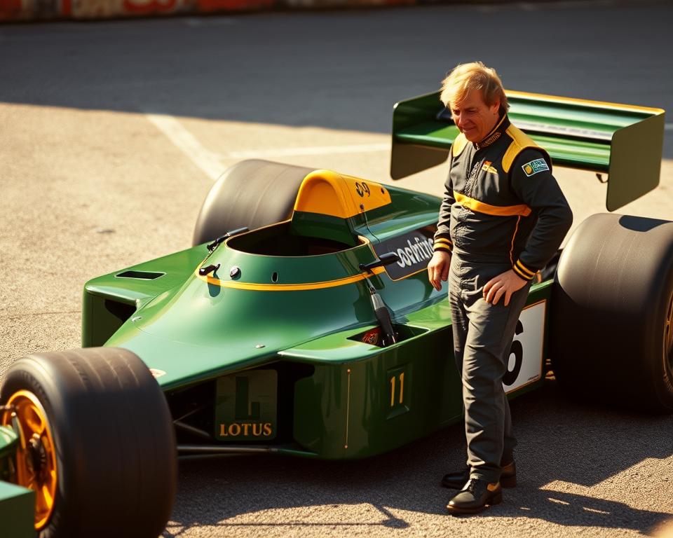 Ronnie Peterson bei Lotus F1 Team