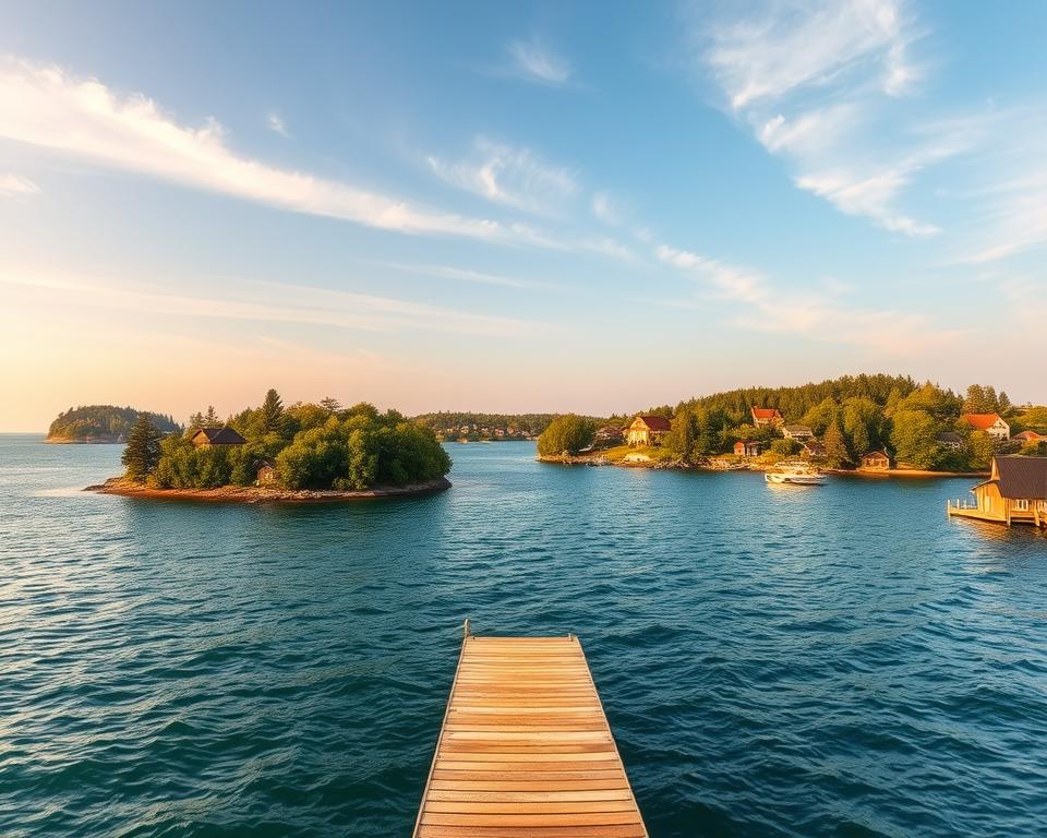 Schäreninseln Stockholmer Sommer
