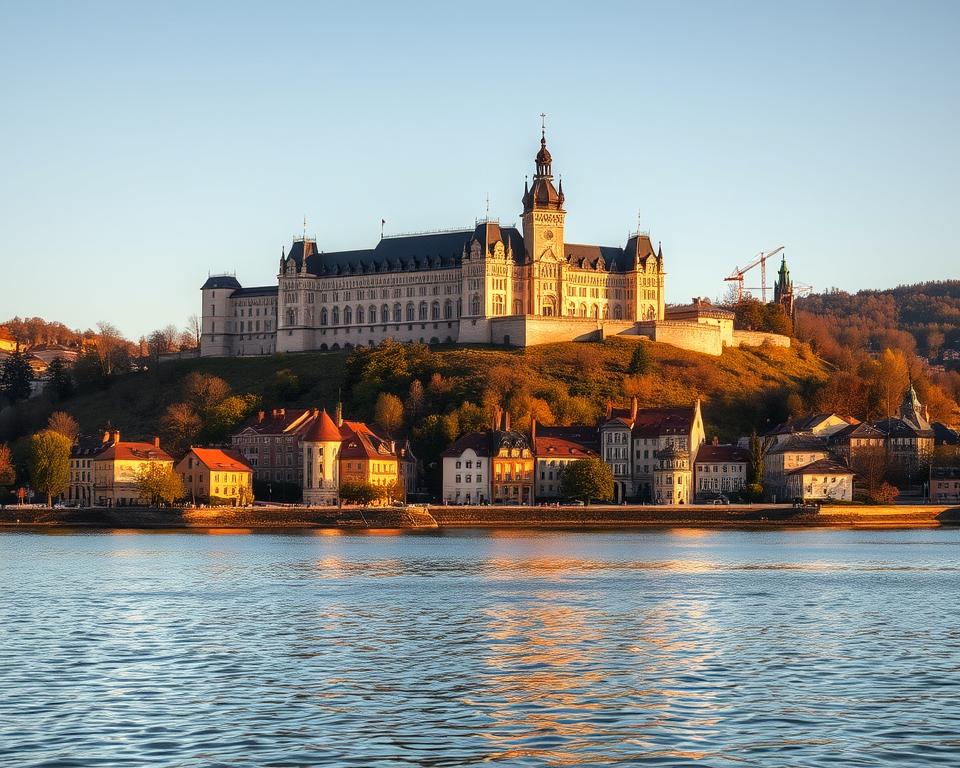 Schloss Örebro Stadtansicht