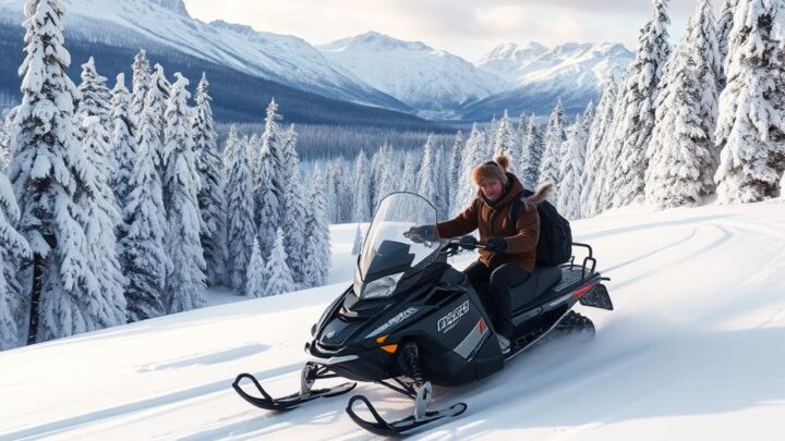 Schneemobil fahren Schweden: Die besten Routen und Tipps