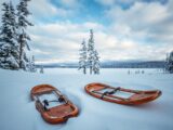 Schneeschuhwandern Schweden