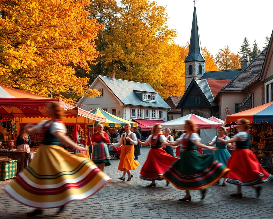 Schwedische Herbstfeste und Kulturevents