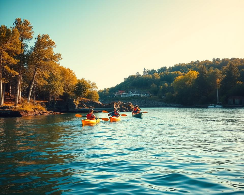 Schwedische Insel Tourismus Aktivitäten